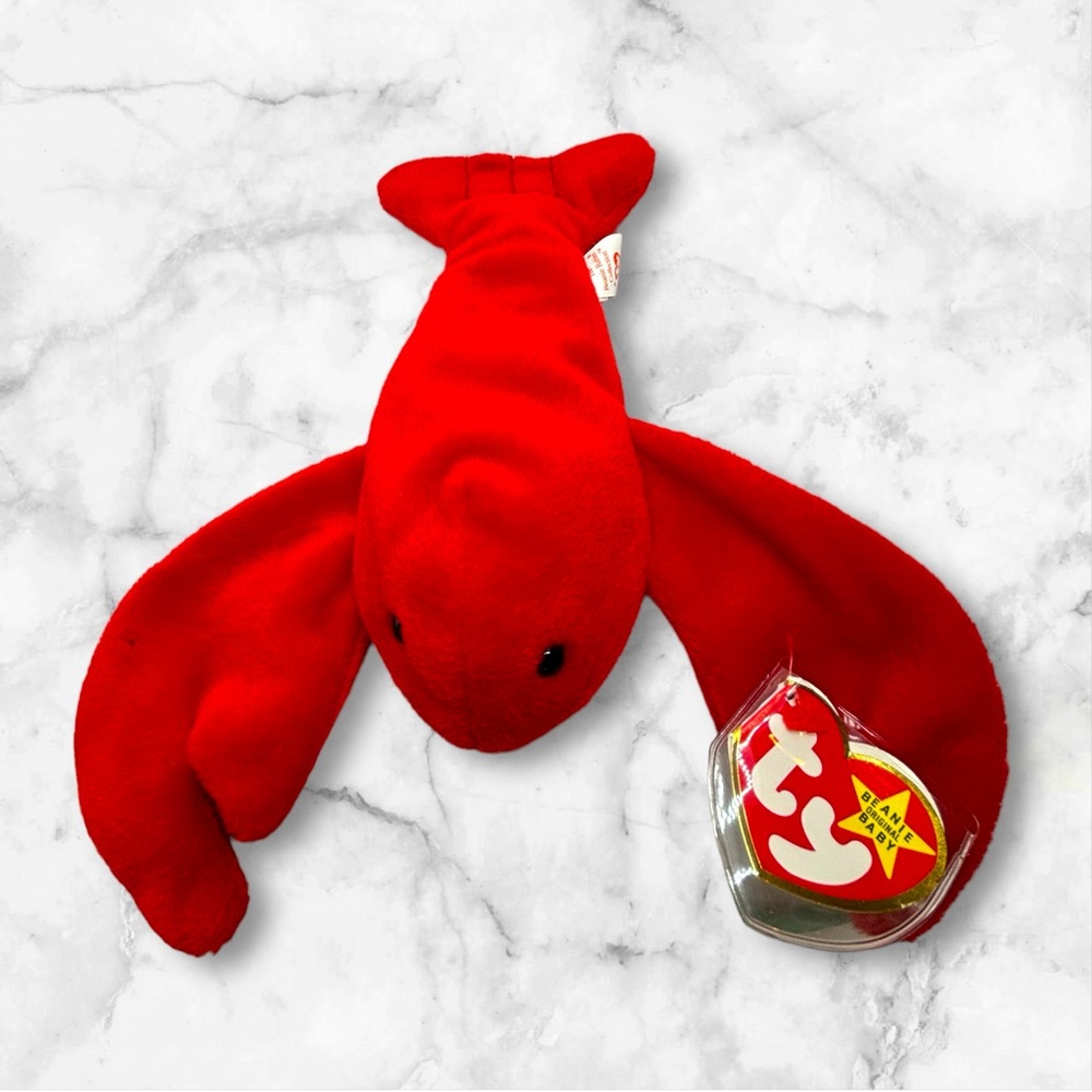 [Vintage] 1993 TY Beanie Babies "Pinchers" the Lobster